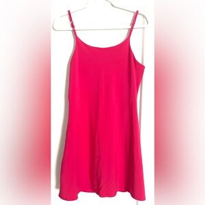 Abercrombie kids Vibrant Pink Slip Dress